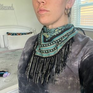 Free People Fringe Scarf